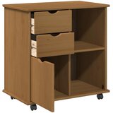  Mobilni ormar s kotačem Medeno smeđa 63,5 x 39 x 65,5 cm | Eponuda.com
