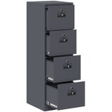 Kabinet za datoteke s ladicama 2 pcs Antracit 44 x 50 x 139 cm Slike