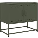 TV ormarić maslinasti 68,5 x 39 x 60,5 cm čelični | shoptok.hr