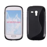  S silikonski ovitek Samsung Galaxy S3 mini I8190 črn Cene