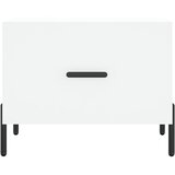  Stolić za kavu bijeli 50 x 50 x 40 cm od konstruiranog drva | shoptok.hr