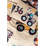 Lessentiel Maison Set dječje posteljine za jednu osobu Autići, 160x220 cm, bež | Eponuda.ba