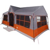  Šotori s streho Siva in oranžna 622 x 295 x 238 cm Poliester - - Siva - 25.7 - 622 x 295 x 238 cm - 2025- | Shoptok.si