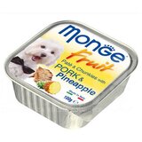 Monge Pašteta za pse sa ukusom svinjetine i ananasa, 100g Cene