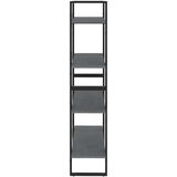 vidaXL ormarić za knjige s 4 razine sivi 80x30x140 cm od borovine | shoptok.hr