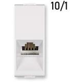 Priključnica beli 1M kompjuterska RJ45.Cat6 blok, 10/1 PP665.0 MODE