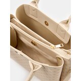 Sinsay Torba tote od imitacije kože s monogramom | shoptok.hr