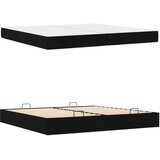  Okvir kreveta s madracem s madracem 2 pcs Crna tkanina | Eponuda.com
