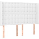  Box spring s madracem LED bijeli 140x200 cm umjetna koža | shoptok.hr