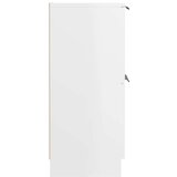  Komoda visok sijaj bela 60x30x70 cm konstruiran les, (20654097) | Shoptok.si