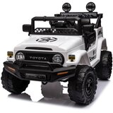  Licenciran otroški avto na akumulator Toyota FJ White 4x4 - bel | Shoptok.si