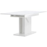 Venture Home Pluto rastezljivi pravokutni blagovaonski stol 120 &amp;times; 90 cm, bijeli Slike