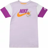 Nike Sportswear Obleka pastelno lila / temno liila / oranžna / bela