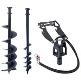 Scheppach Vrtalnik za zemljo s pogonsko enoto (Premer: 100 mm - 200 mm, Ustrezno za: Kompaktni nakladalnik MKL730) | Shoptok.si