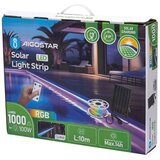 Aigostar RGB prigušiva solarna LED traka LED/10W/3,2V 10 m IP65 + daljinski upravljač | Eponuda.com