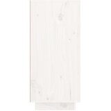  Komoda bijela 111 x 34 x 75 cm od masivne borovine | Eponuda.com