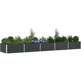  Sadilica Antracit 480 x 100 x 45 cm Cinkani čelik | shoptok.hr