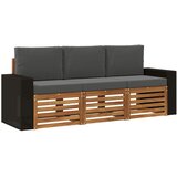  Setovi sofa 3 kom. Čvrsto drvo akacije | shoptok.hr