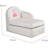 Roba Bela žametna otroška sedežna garnitura 75 cm Peppa Pig – | Shoptok.si