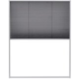  Plisirani Zaslon Protiv Insekata za Prozore Aluminijski 80x100 cm | shoptok.hr