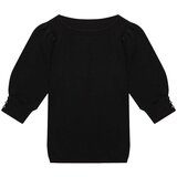 Marisse Sweater With Puffed Sleeves Z-Sw-3658 Black | ePonuda.com