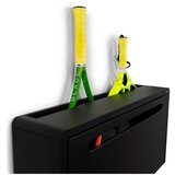 Spinder Design Črna kovinska preklopna stenska omarica za čevlje Sportiva – | Shoptok.si