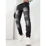 DStreet Spodnie męskie jeansowe joggery czarne | Shoptok.si