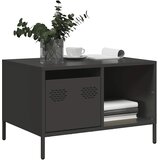  Stolić za kavu crni 68,5x50x43,5 cm od hladno valjanog čelika | shoptok.hr