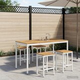  Stol za bar u vrtu Bijela 180 x 88,5 x 105 cm | shoptok.hr