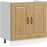  Donji ormarić za sudoper Kalmar boja hrasta 80x46x81,5cm drveni | shoptok.hr