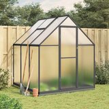 Furnova Rastlinjak z okvirjem antracit 169x169x202 cm aluminij, (21948437) Cene