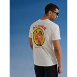 Sinsay Pamučna majica s natpisom Aloha | shoptok.hr