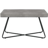  Klupa Svjetlosiva 80 x 40 x 45 cm Baršun | Eponuda.com