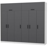Hanah home Ormar Kale-5239, 270x255x52 cm, Antracit | Eponuda.ba
