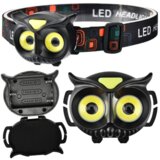 Podesiva LED naglavna lampa sa 4 načina osvjetljenja - sova | shoptok.hr