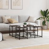  Stolić za kavu smeđa boja hrasta 91x91x40 cm konstruirano drvo | Eponuda.ba