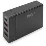 napajalnik univ. za prenosnike 72W tip c + 3xUSB mini DA-10195
