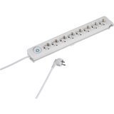 Vivanco 8-fach Steckdosenleiste Weiß VIVANCO A37651 EKLS 8W Extra großer Ein-Ausschalter Cene