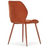 Marckeric Podstavljene blagovaonske stolice u setu 4 kom boja terakote Ansu – | shoptok.hr