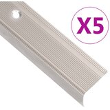  Rubnjaci za stepenice L-oblika 5 kom aluminijski 90 cm bež Cijene