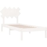  Okvir za krevet bijeli 90x200 cm od masivne borovine | Eponuda.com