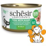 Schesir Cat Tuna With Algae Jelly 70g, Hrana Sa Tunom Obogaćena Algama | ePonuda.com