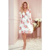 Numoco Women's chiffon dress with neckline | shoptok.hr