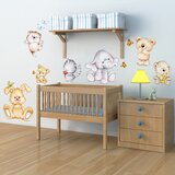 Dekorativna nalepka Cute Animals (7 kosov) Cene