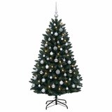 Umjetno božićno drvce tamnozeleno s kuglicom 150 cm | shoptok.hr
