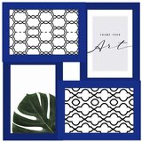 knor Temno moder stenski okvir 27x27 cm – | Shoptok.si