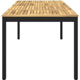  Stol za večeru u vrtu Bijela i crna 147 x 88,5 x 75 cm | shoptok.hr