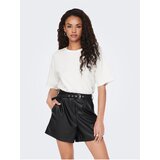 Only Black Women's Leatherette Shorts Heidi - Women Cijene