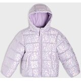 Sinsay Pamučna Puffer Jakna S Kapuljačom I Leopardskim Uzorkom Slike