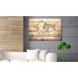  Slika na plutenoj podlozi - The World at Your Fingertips [Cork Map] 60x40 | shoptok.hr